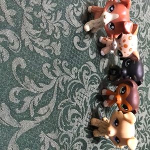 *NOT AUTHENTIC* lps cute 6 pack of dogs and cats